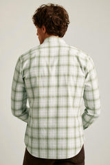 Everyday Lightweight Flannel Shirt / Bonobos - green loden plaid