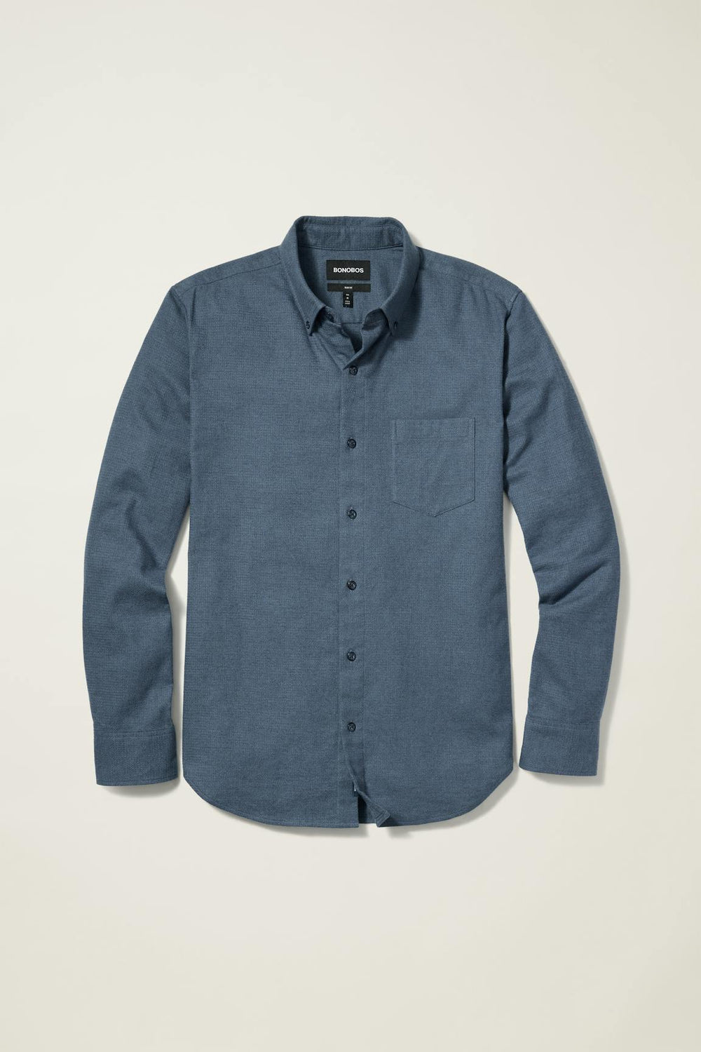 Everyday Lightweight Flannel Shirt / Bonobos - dark navy houndstooth