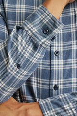 Everyday Lightweight Flannel Shirt / Bonobos - navy white plaid