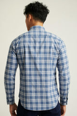 Everyday Lightweight Flannel Shirt / Bonobos - navy white plaid