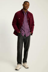 Everyday Lightweight Flannel Shirt / Bonobos - red blue rowan plaid