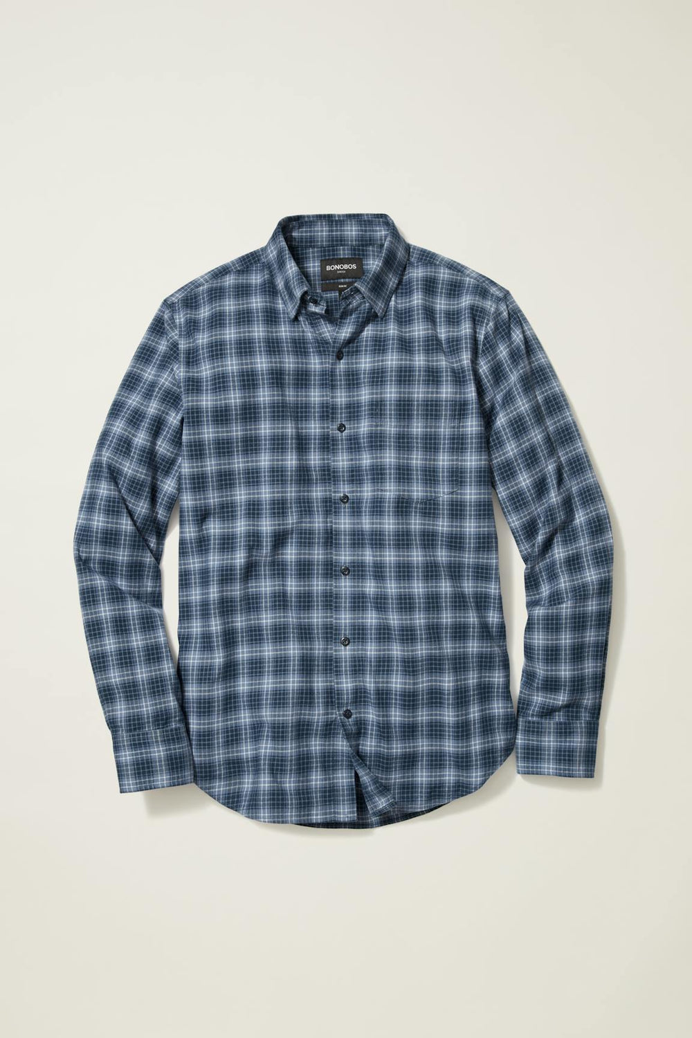 Everyday Lightweight Flannel Shirt / Bonobos - blue bonfire plaid