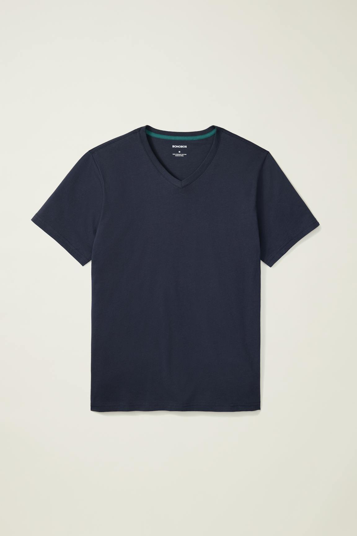 Forever Soft Cotton  V-Neck Tee / Bonobos - navy