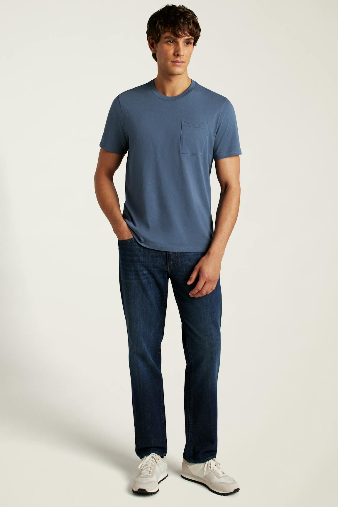 Forever Soft Cotton Pocket Tee / Bonobos - bright navy