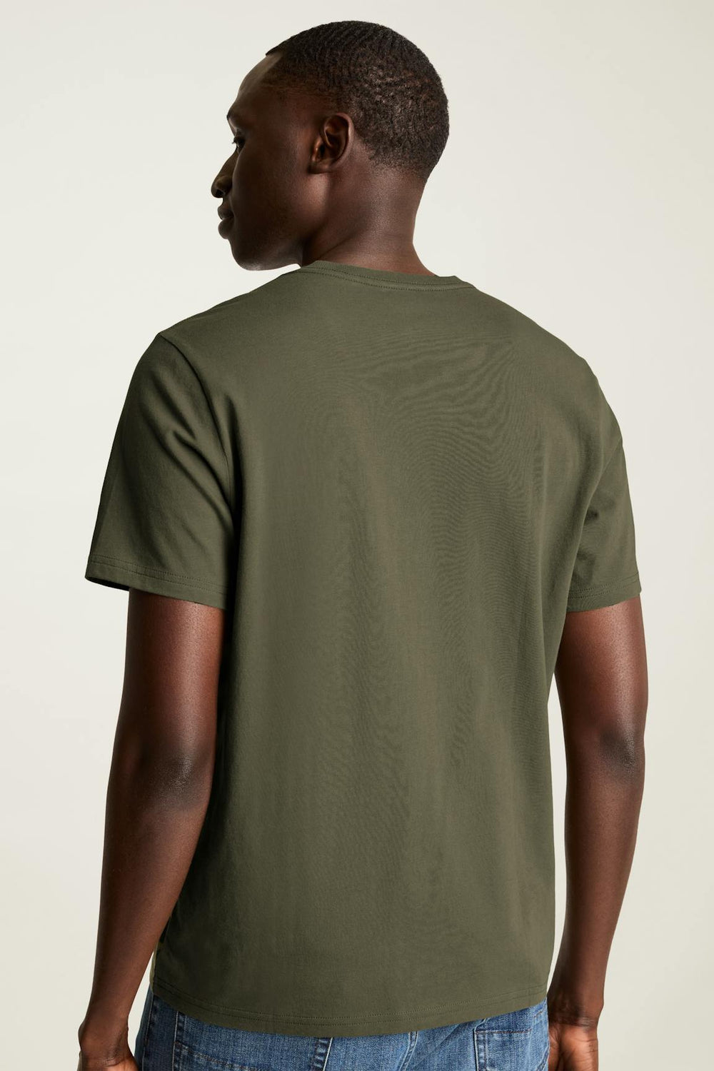 Forever Soft Cotton  V-Neck Tee / Bonobos - dark green