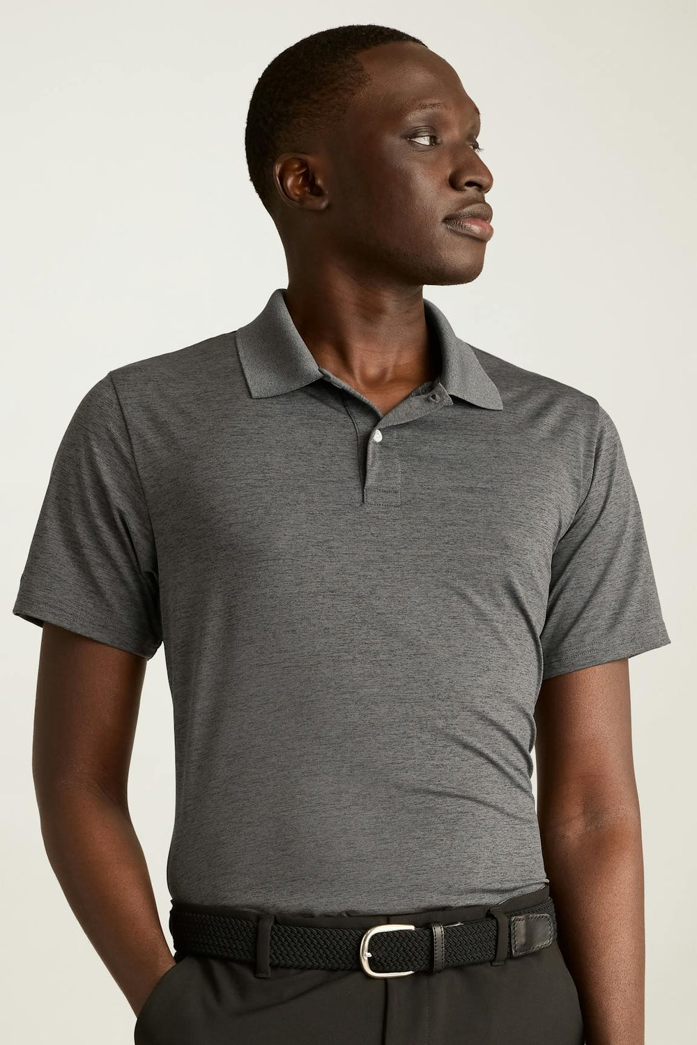 Performance Golf Polo / Bonobos - heather charcoal