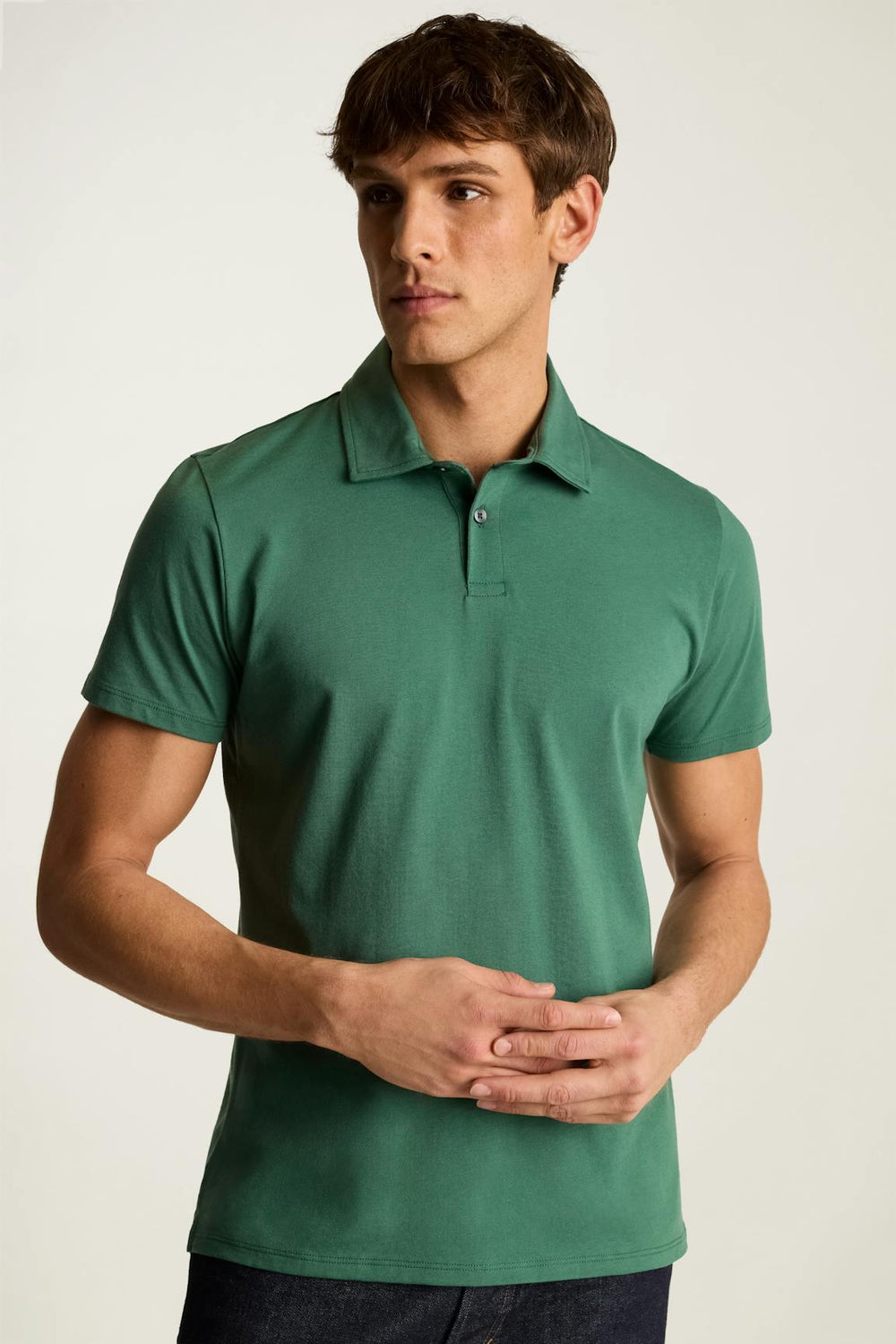 Pima Performance Polo / Bonobos - medium green