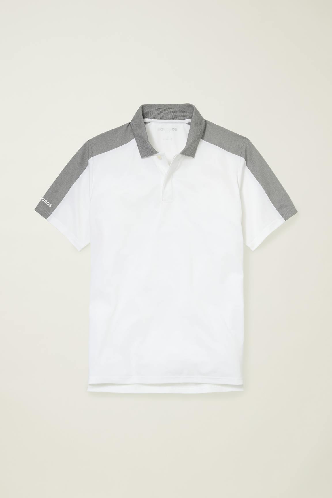 Tour Pique Polo / Bonobos - white grey