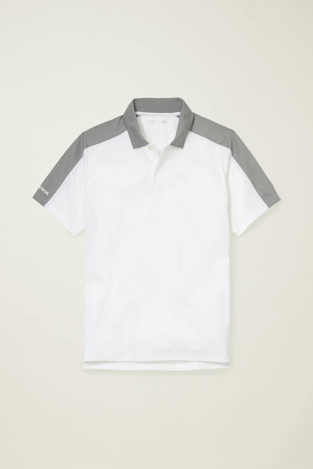 Tour Pique Polo / Bonobos - white grey