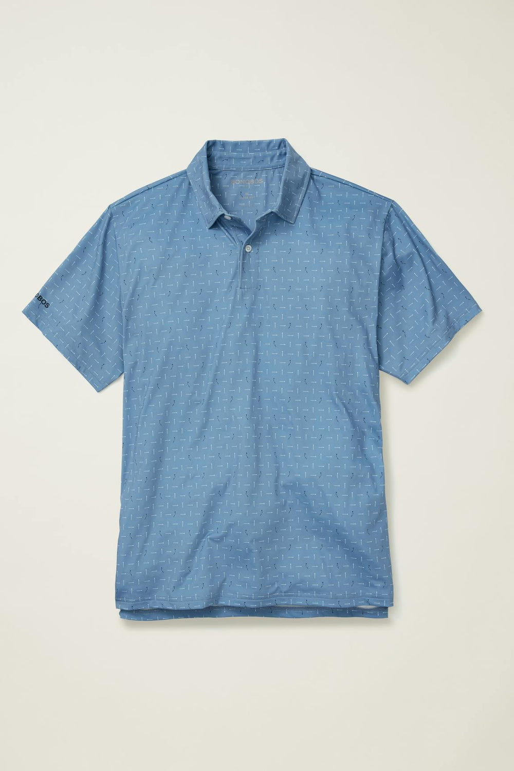 Performance Golf Polo / Bonobos - blue broken tee geo