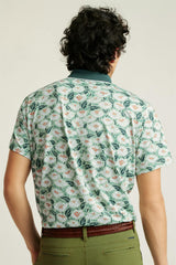 Performance Golf Polo / Bonobos - green goodman floral