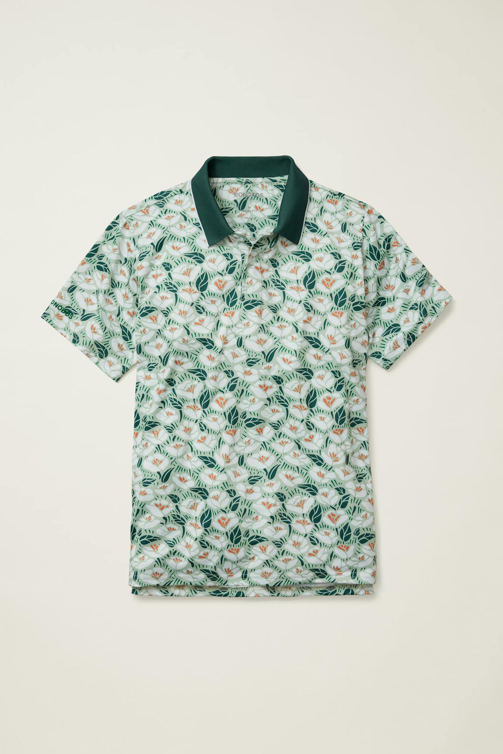 Performance Golf Polo / Bonobos - green goodman floral
