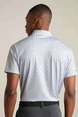 Performance Golf Polo / Bonobos - white palm trees