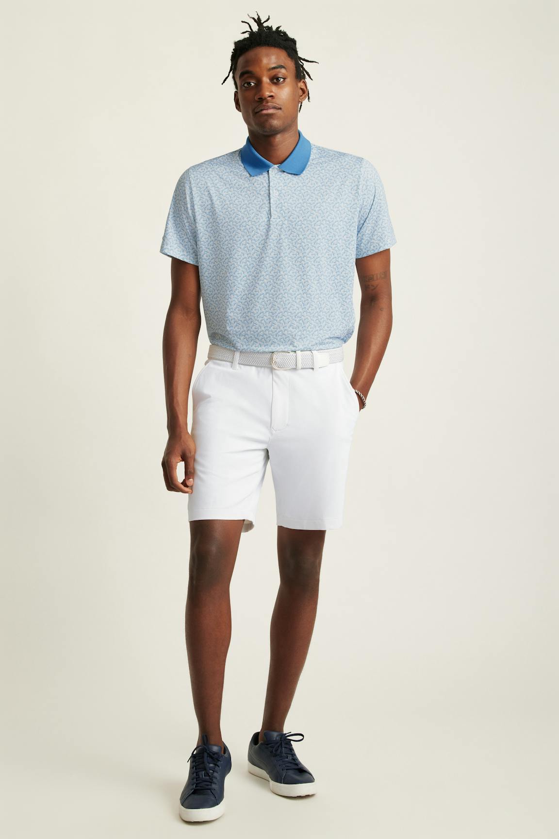 Performance Golf Polo / Bonobos - blue one in a chameleon
