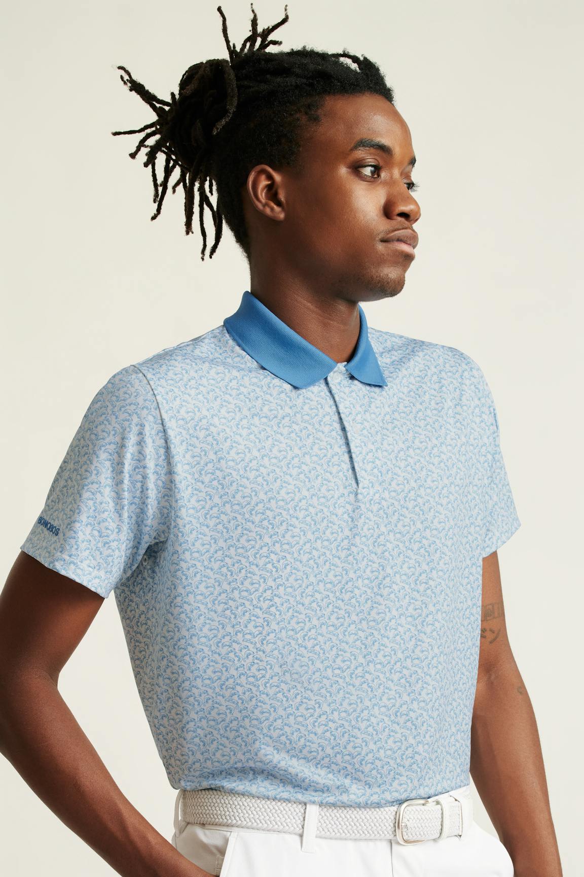 Performance Golf Polo / Bonobos - blue one in a chameleon