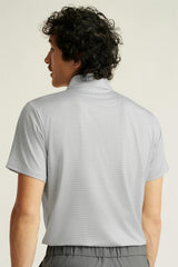 Performance Golf Polo / Bonobos - grey golf flag geo