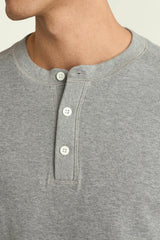 Waffle Henley / Bonobos - grey heather