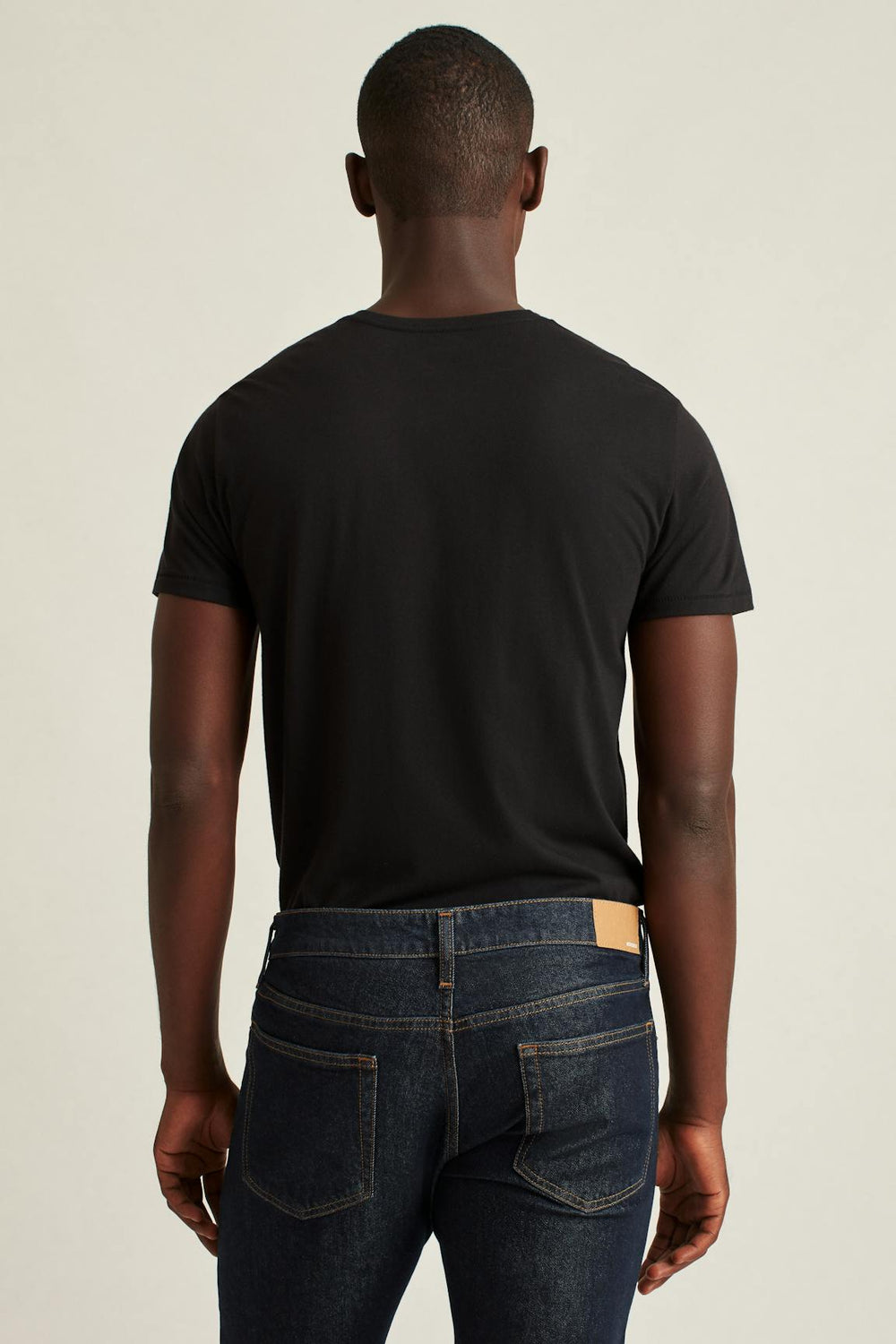 Pima Performance Short Sleeve Henley / Bonobos - jet black