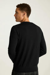 Washable Merino Crew Neck Sweater / Bonobos - jet black