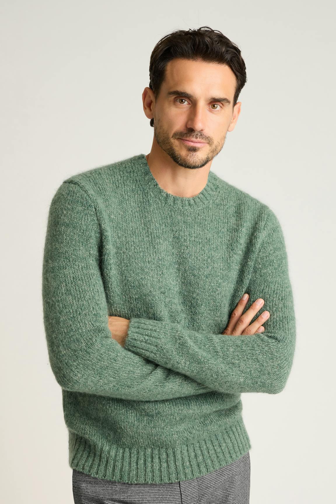 Luxe Mohair Sweater / Bonobos - blue green
