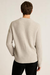 Italian Cashmere Crew Neck Sweater / Bonobos - grey heather