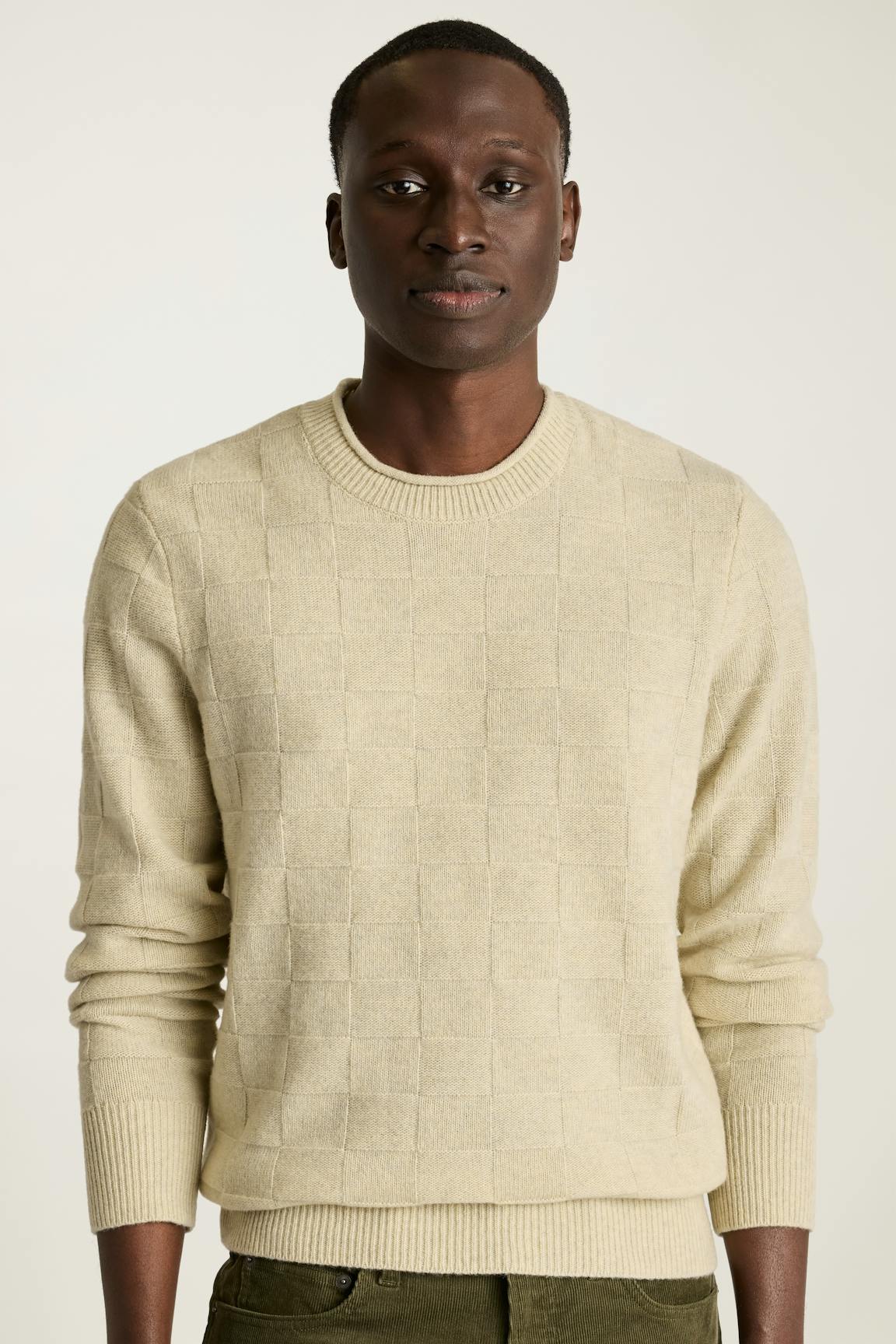 Merino Roll Neck Sweater / Bonobos - natural