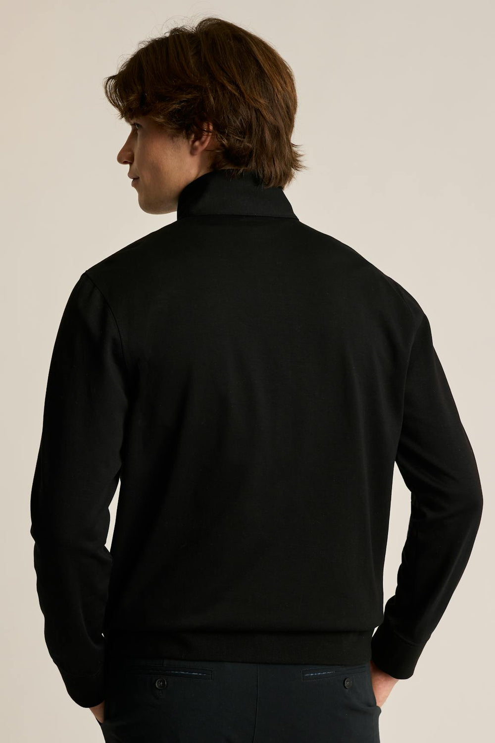 Soho Quarter Zip / Bonobos - black