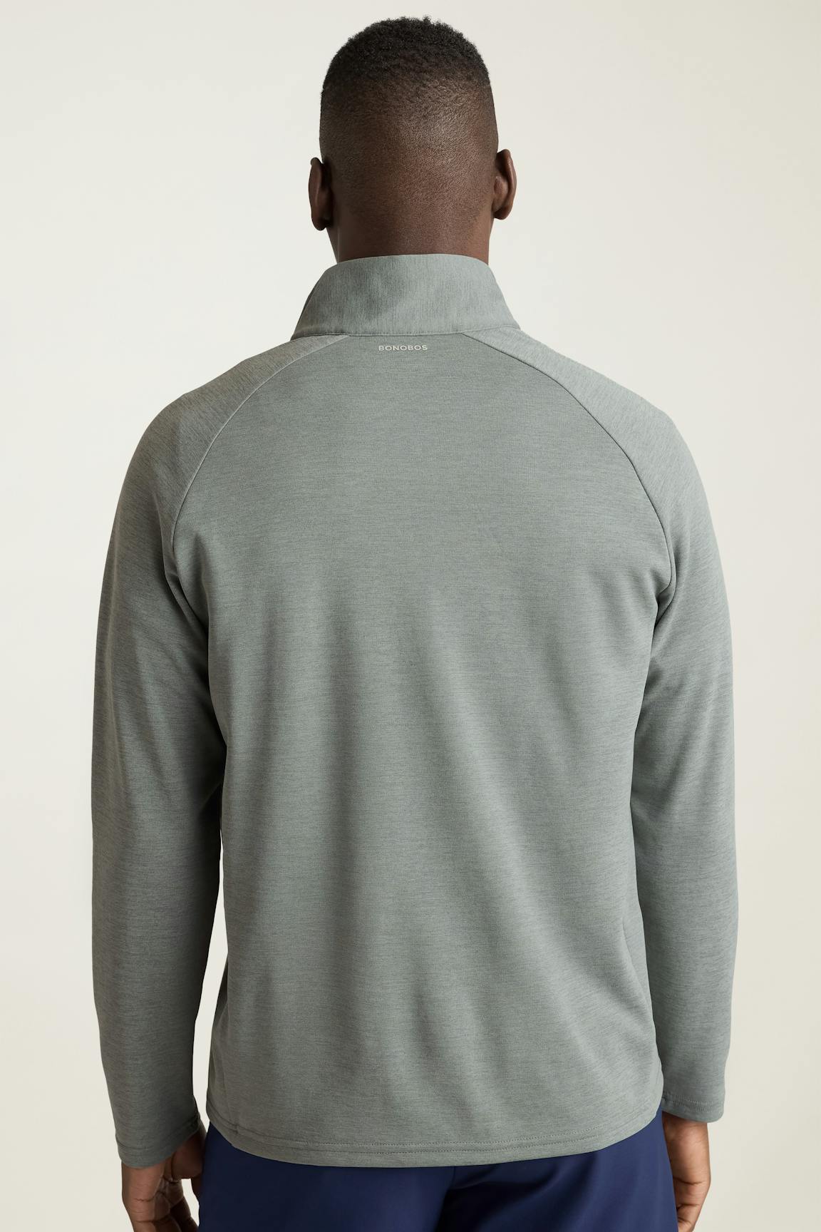Fairgame Quarter Zip / Bonobos - grey heather
