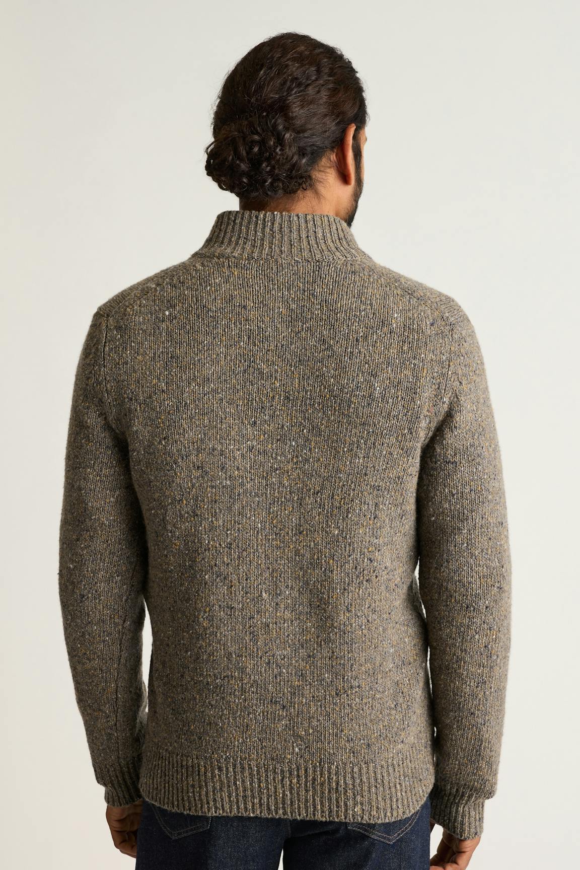 Donegal Half-Zip / Bonobos - olive green