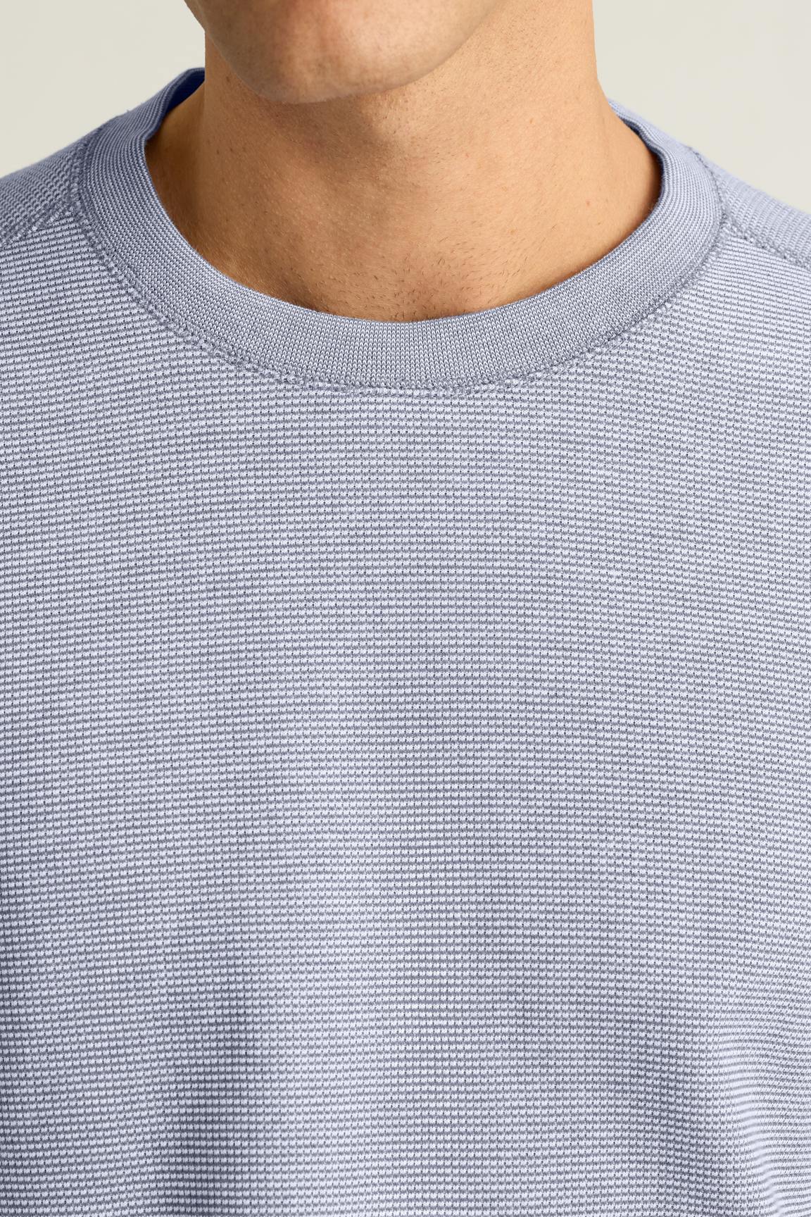 Waffle Crew / Bonobos - navy blue feeder stripe