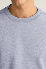 Waffle Crew / Bonobos - navy blue feeder stripe
