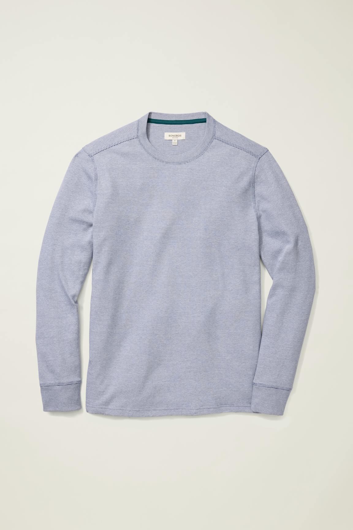 Waffle Crew / Bonobos - navy blue feeder stripe
