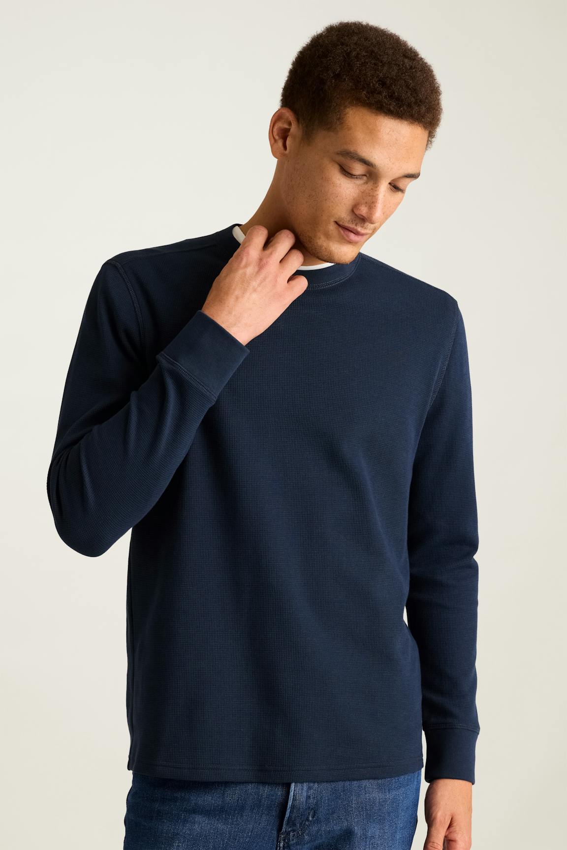 Waffle Crew / Bonobos - navy blue