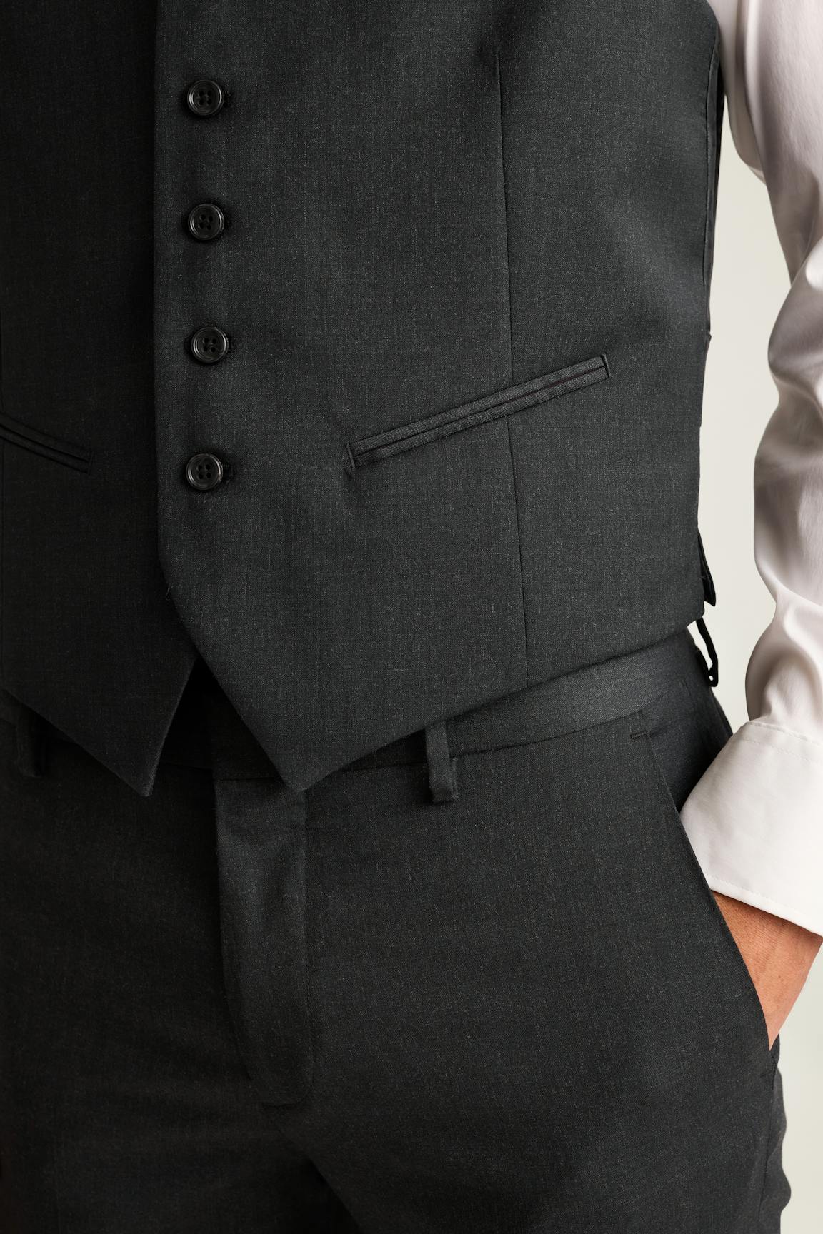 Jetsetter Wool Vest / Bonobos - charcoal