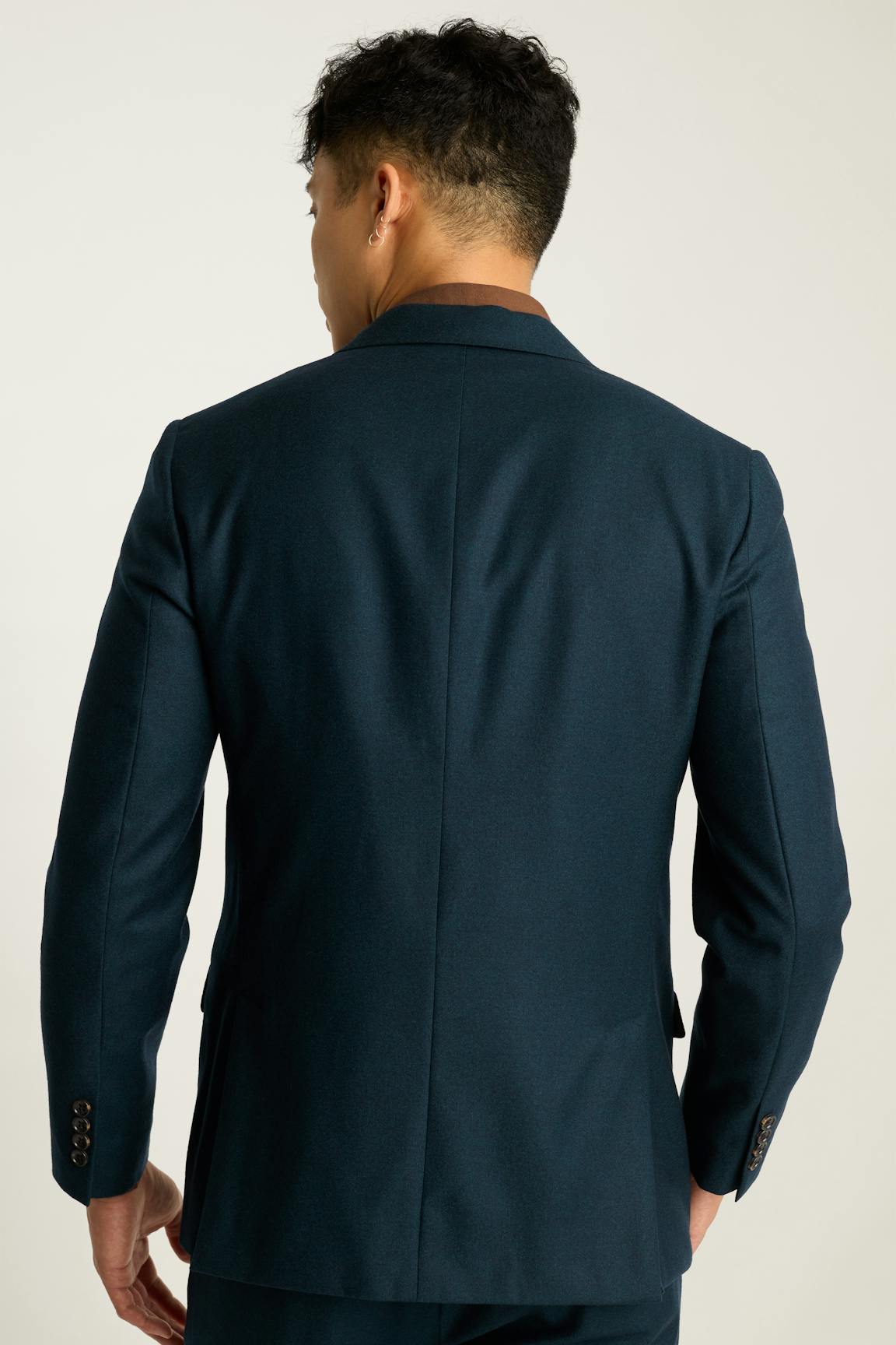 Jetsetter Italian Brushed Wool Blazer / Bonobos - teal green