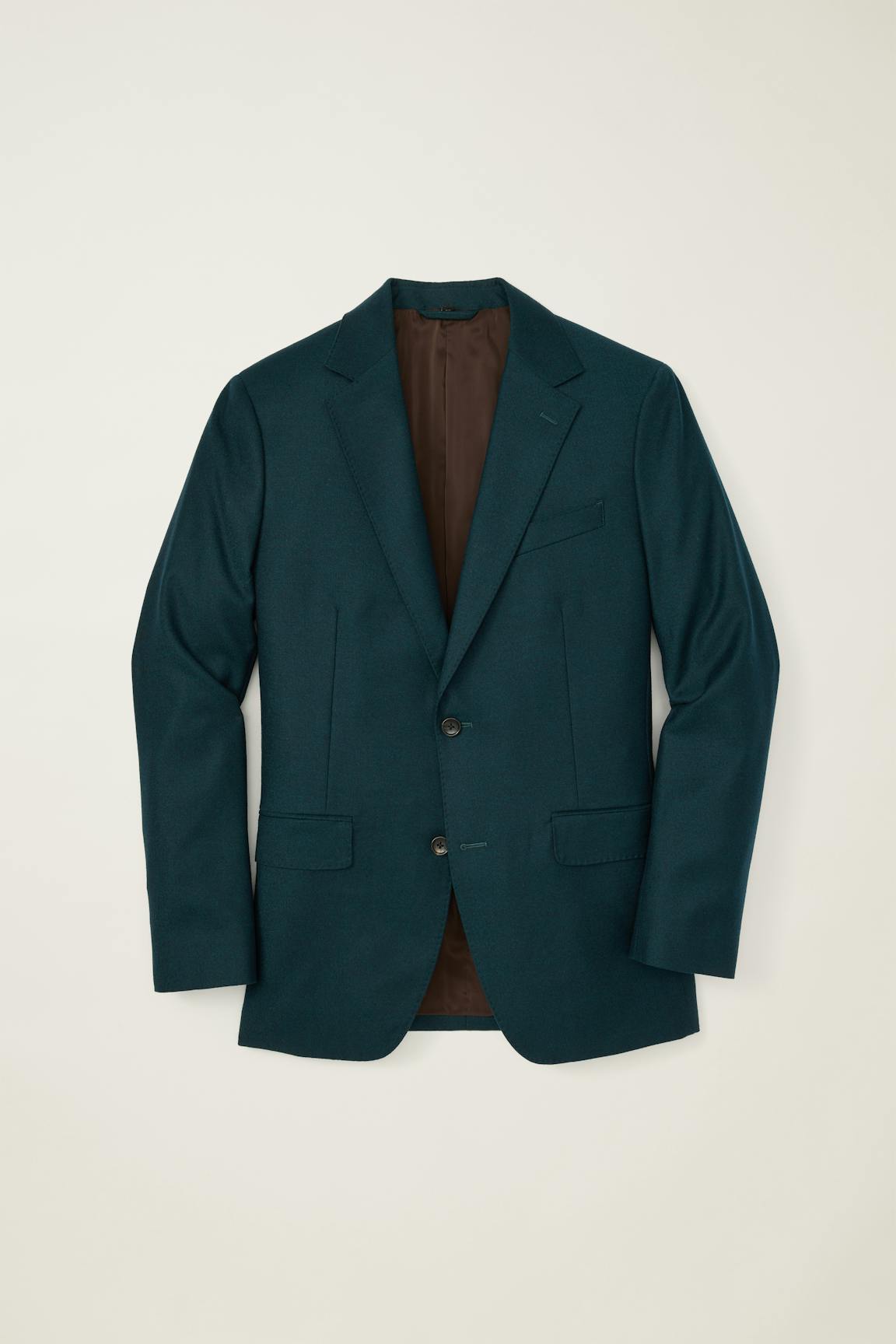 Jetsetter Italian Brushed Wool Blazer / Bonobos - teal green