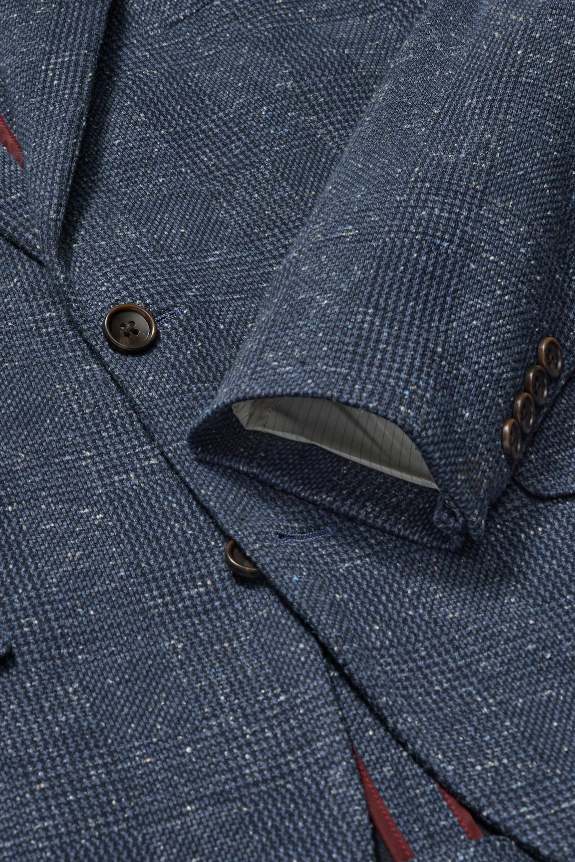 Jetsetter Knit Blazer / Bonobos - navy donegal glen plaid