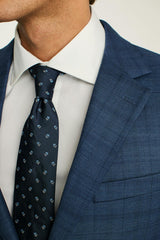 Jetsetter Wool Blazer / Bonobos - mid blue glen plaid