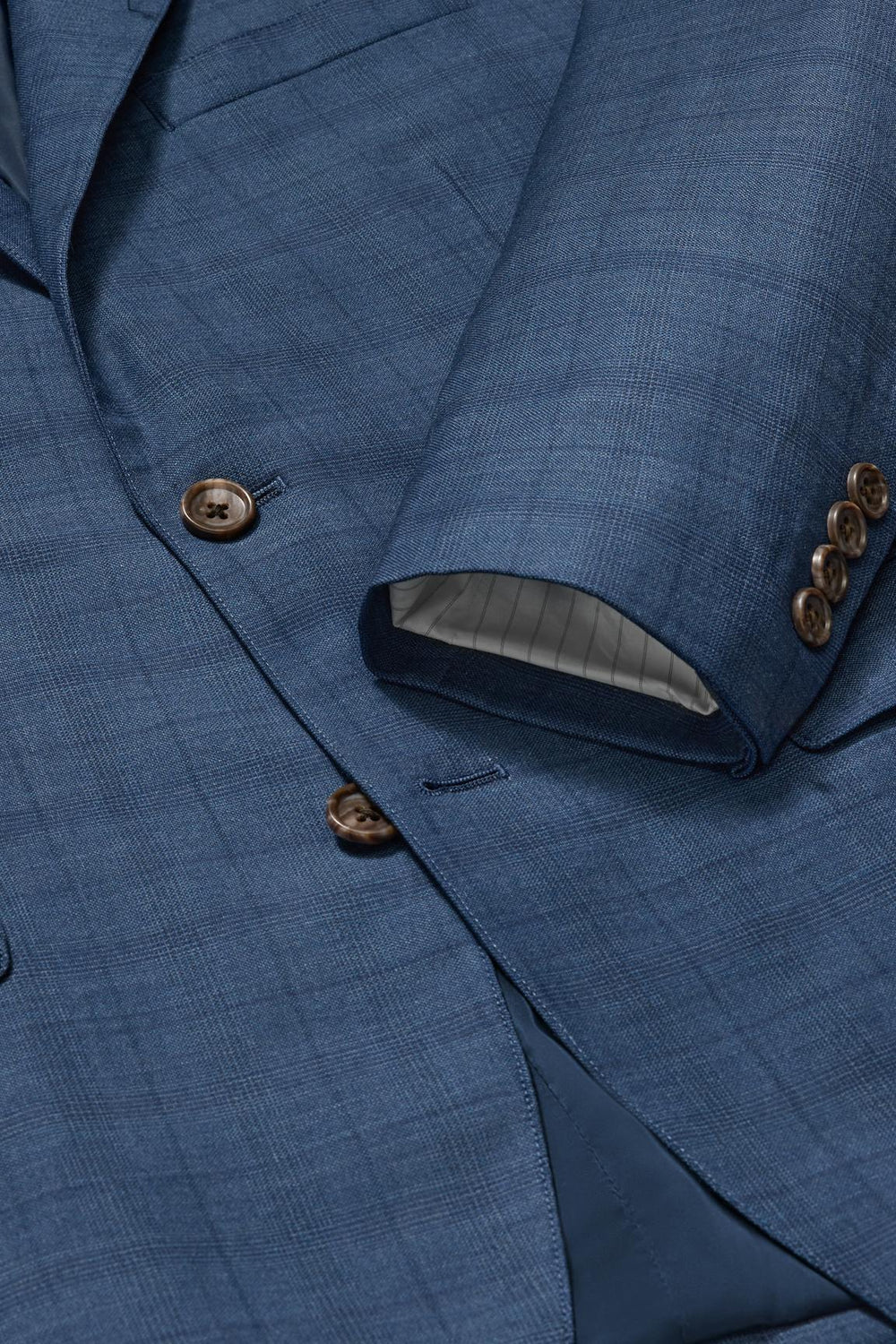 Jetsetter Wool Blazer / Bonobos - mid blue glen plaid