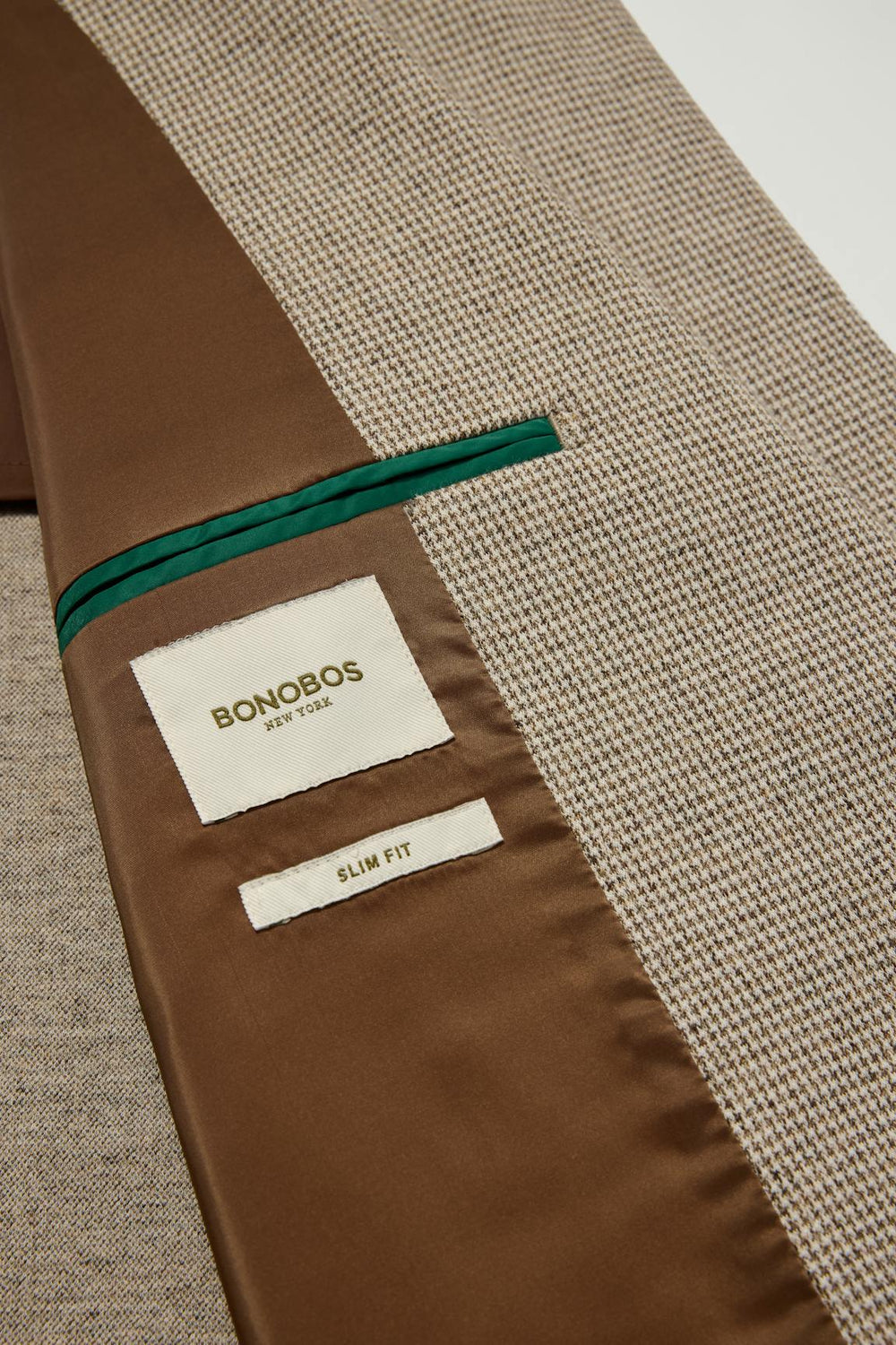Jetsetter Knit Blazer / Bonobos - chocolate houndstooth
