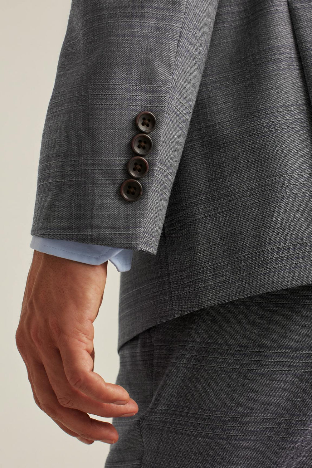 Jetsetter Wool Blazer / Bonobos - grey check