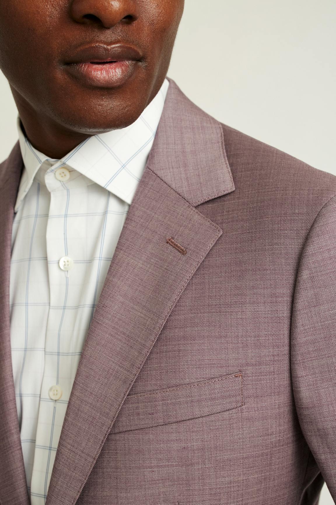 Jetsetter Wool Blazer / Bonobos - mauve sharkskin