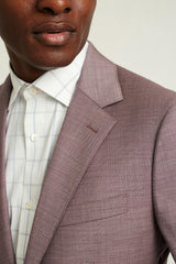 Jetsetter Wool Blazer / Bonobos - mauve sharkskin