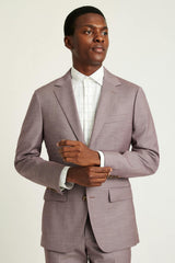 Jetsetter Wool Blazer / Bonobos - mauve sharkskin