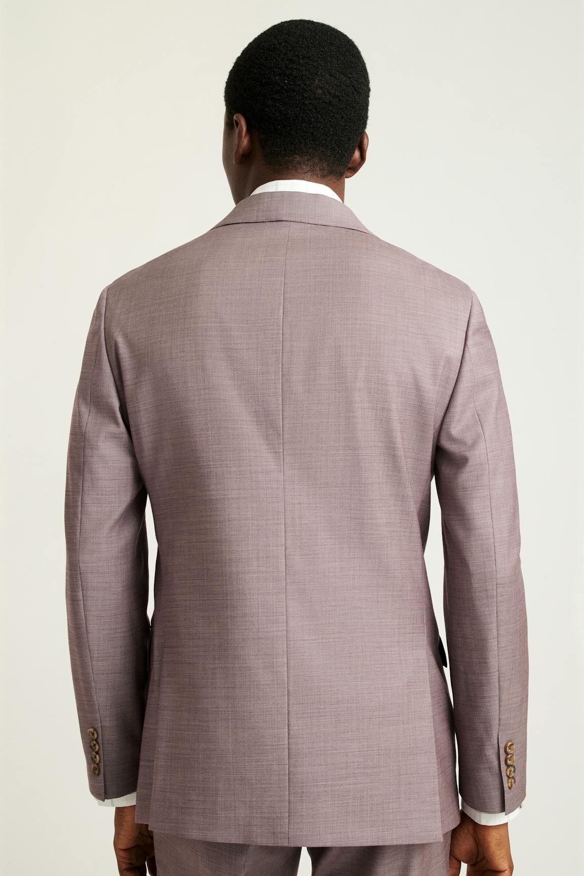 Jetsetter Wool Blazer / Bonobos - mauve sharkskin