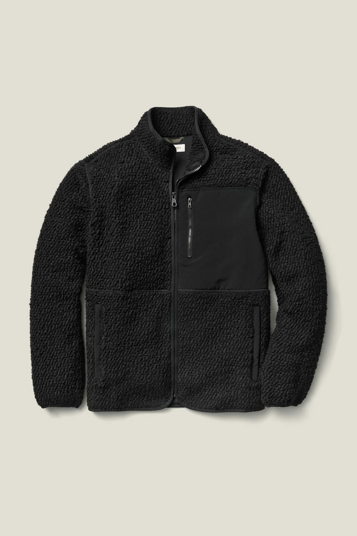 Mogul Fleece Jacket / Bonobos - black