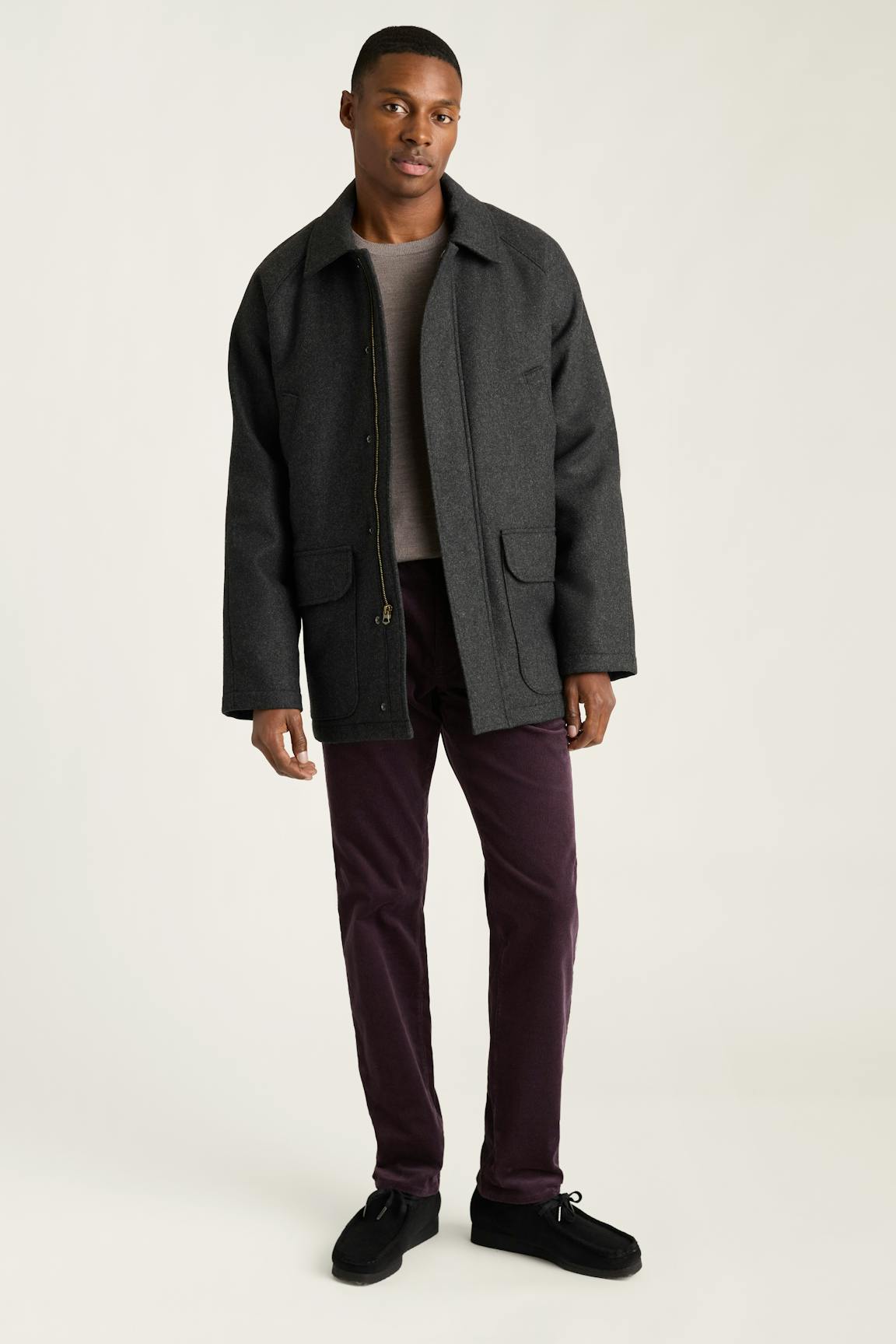 The Italian Wool Field Jacket / Bonobos - grey twill