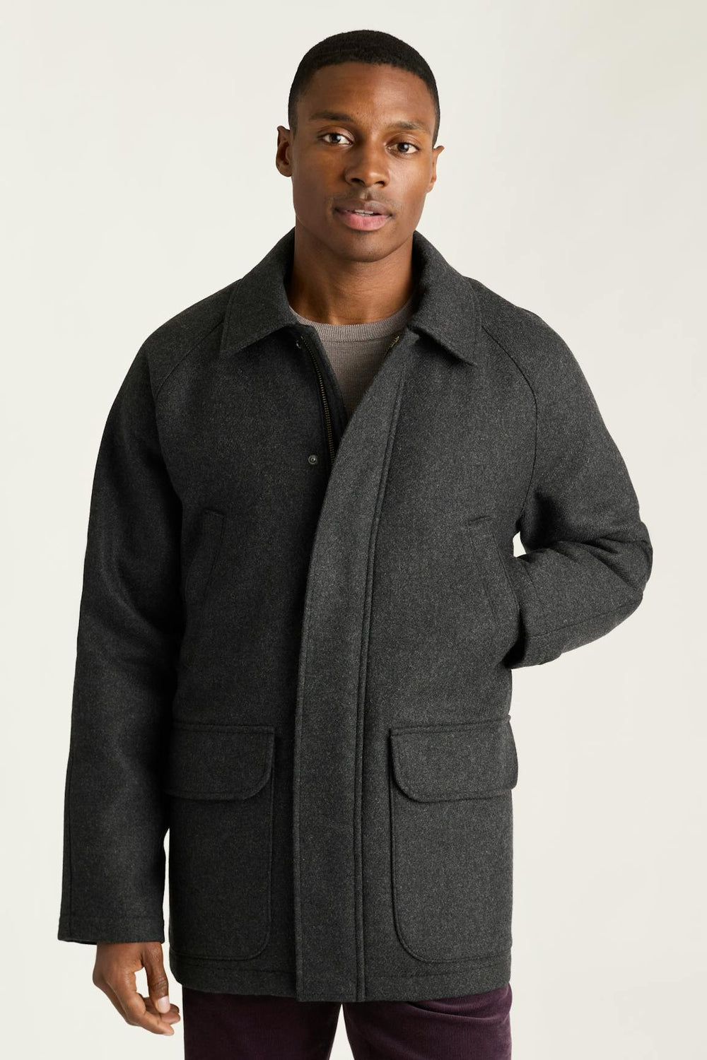 The Italian Wool Field Jacket / Bonobos - grey twill