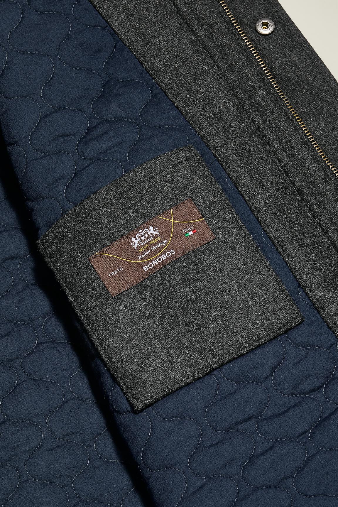 The Italian Wool Field Jacket / Bonobos - grey twill