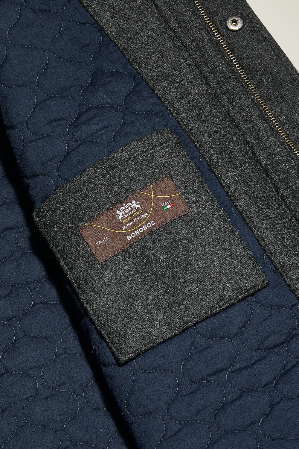 The Italian Wool Field Jacket / Bonobos - grey twill